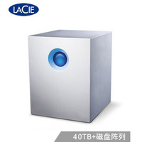 LaCie 移动硬盘 5big 雷电2 Thunderbolt 10t20t （磁盘阵列 高速可靠） RAID 雷电2 10TB