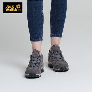 Jack Wolfskin/狼爪女士春季新款户外登山运动防水徒步鞋4032391 4032391-6011/灰色 37/4