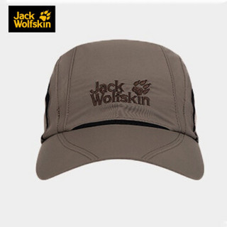 狼爪 JS Jack Wolfskin/狼爪男女款春季户外运动休闲舒适透气情侣款遮阳鸭舌帽19222 DF 19222-5116/砂岩色 均码