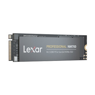 雷克沙（Lexar）NM700 SSD固态硬盘M.2 NVMe 笔记本台式m2固态硬盘2280 NM700固态硬盘m.2 512GB