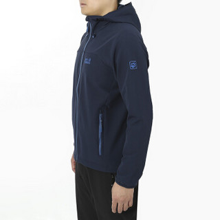 Jack Wolfskin/狼爪男款春季户外透气防风软壳夹克外套1303661 DB 1303661-1033 M-175/96A