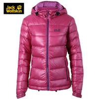 Jack Wolfskin 狼爪女装冬款户外运动休闲外套保暖修身羽绒服 5005371DF 5005371-2112/亮玫色亚码 M