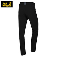 Jack Wolfskin/狼爪女裤春新款户外运动舒适弹力不易沾水休闲冲锋裤5518082 5518082-6000/黑色 36 165/72A