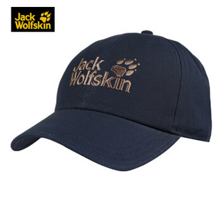 Jack Wolfskin/狼爪中性帽子春季户外情侣休闲遮阳运动帽鸭舌帽1903791 1900671-1010/宝蓝色 均码