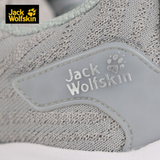 JackWolfskin狼爪女鞋19春夏新品户外运动休闲透气耐磨防滑越野跑鞋4032411 DF 4032411-6046191/幻影灰 38/5