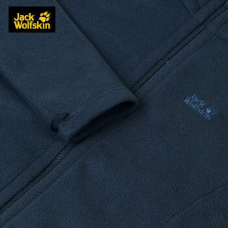 Jack Wolfskin/狼爪女装春季新品户外防风保暖透气抓绒衣休闲外套1703882 1703882-1910/子夜蓝 XS