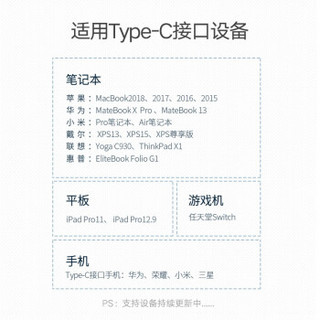 绿联 Type-c数据线公对公PD快充线电脑充电器线适用苹果iPad pro/华为小米手机平板笔记本 白色 0.5米