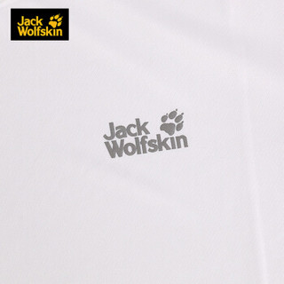 Jack Wolfskin/狼爪男款夏季新款户外透气纯色圆领短袖T恤5010812 5011421-5018/欧码本白色 S