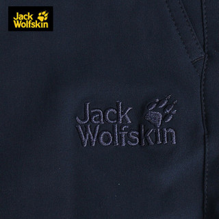 Jack Wolfskin/狼爪男士春季新款户外软壳防风防溅水休闲冲锋裤5012591 5012591-1010/宝蓝色欧码 48