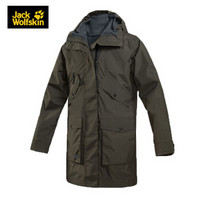 Jack Wolfskin 狼爪男士单冲春季新品户外防水透气冲锋衣1110231 1110231-5043/松木棕 S 170/92A