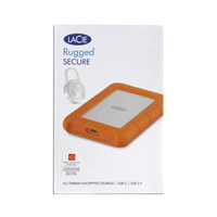 LaCie 移动硬盘 1T/2T/4T/5T 雷电/USB3.0/USB3.1 Rugged便携三防 Rugged SECURE 2TB