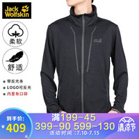 jackWolfskin 狼爪男装春新品户外运动休闲透气立领外套5718091 5718091-1010/宝蓝色 S 170/92A