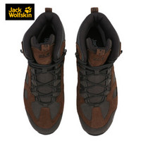 Jack Wolfskin/狼爪男鞋19秋冬款户外旅游防滑防水徒步鞋登山鞋4032371 4032371-5690/胡桃木 42/8