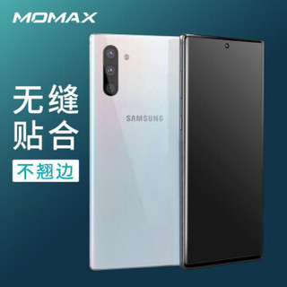 摩米士MOMAX三星note10手机贴膜note10+PLUS全屏全覆盖曲面保护膜高清 非钢化玻璃膜 【6.3英寸】三星Note10