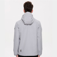 Jack Wolfskin/狼爪男装秋冬新品户外运动休闲透气防风外套夹克软壳衣上衣5303661 5303661-6046/幻影灰 L -180/100A