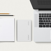 奥睿科（ORICO）Type-C移动硬盘盒子2.5英寸USB3.1外置壳SATA串口笔记本固态SSD 铝合金10Gbps速率-银色