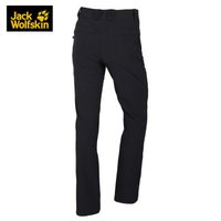 Jack Wolfskin/狼爪女士秋冬新品户外运动休闲防风防溅水冲锋裤1503591 1503591-6000/黑色 38
