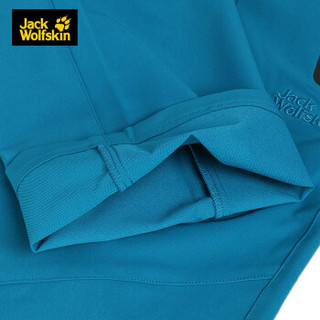 Jack Wolfskin/狼爪男款秋冬款户外防风透气软壳长裤5012751 5012751-1077/威尼斯蓝/欧码 50  180/92A