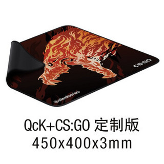 赛睿（SteelSeries） QcK+Limited CS:GO Howl咆哮限定版鼠标垫(游戏） SteelSeries QcK+Limited c