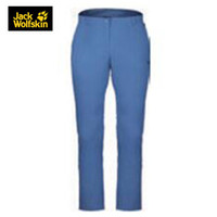 Jack Wolfskin/狼爪女士秋款户外防风防溅水软壳长裤冲锋裤5518081 5518081-1588/浩瀚蓝 42   170/80A