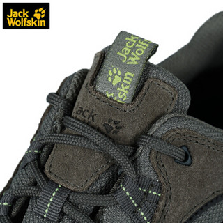 Jack Wolfskin/狼爪女士春季款户外防水耐磨低帮登山远足鞋徒步鞋4011391 4011391-4011/青草绿/女款 38/5