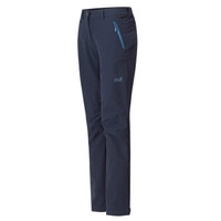 Jack Wolfskin/狼爪女款春秋款户外休闲防风透气软壳长裤5013531 5013531-1910/子夜蓝欧码 36