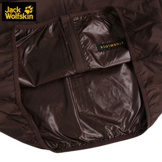 Jack Wolfskin/狼爪男款 秋季户外防风轻薄皮肤衣风衣外套1303641 1303641-5035/深咖啡 M 175/96A