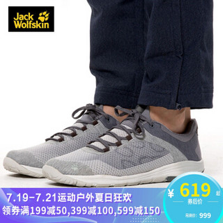 jackWolfskin 狼爪女士18春季新品都市户外透气耐磨防滑减震休闲鞋4023501 4023501-4650/银灰色18新品 38/5