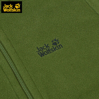 Jack Wolfskin/狼爪男装秋冬新款户外保暖透气抓绒衣卫衣1702061 1702064-4521/柏树绿/欧码 L