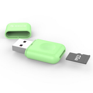 奥睿科（ORICO） CRS12 USB3.0 TF卡读卡器 支持电脑手机内存卡高达128G 橙色