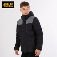 Jack Wolfskin/狼爪男士秋冬款户外防风保暖日常休闲舒适加厚保暖羽绒服外套1203792 1203792-6350/深灰色/国际尺码 XL