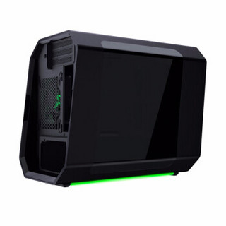 雷蛇（RAZER） Antec安钛克 Cube ITX水冷机箱（铝材/支持240水冷/长显） Cube+光棱120风扇三联包 搭配HCG金牌850电源