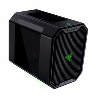 雷蛇（RAZER） Antec安钛克 Cube ITX水冷机箱（铝材/支持240水冷/长显） Cube+光棱120风扇三联包 搭配HCG金牌850电源