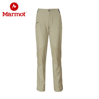 土拨鼠（Marmot） 春夏户外透气女弹力M3软壳裤 铁灰1515 12（欧码偏大）