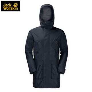 Jack Wolfskin/狼爪男士单冲秋冬新品户外防水透气冲锋衣1110231 1110231-1010/宝蓝色 XL 185/104A