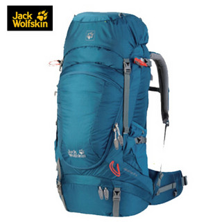 Jack wolfskin狼爪双肩包户外50L 旅行登山远足包2003021 摩洛哥蓝/2003021-1800 MISC