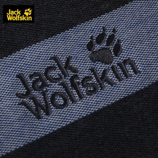 Jack Wolfskin/狼爪男士新品春夏户外横条纹透气POLO衫短袖T恤5818091 5818091-1010/宝石蓝 M  175/96A