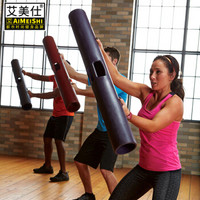 艾美仕（AiMeiShi） VIPR功能性训练炮筒负重橡胶筒4/6/8/10kg健身器材 4KG紫色