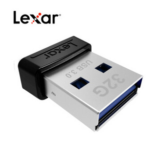 雷克沙（Lexar）S47 U盘 高速USB3.0/USB3.1优盘 加密 迷你闪存盘车载U盘 32G 读速100MB/s