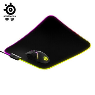 赛睿（SteelSeries) 寒冰5Rival600M750键盘鼠标游戏耳机套装（幻彩灯光RGB） 鼠标+鼠标垫M号