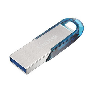 SanDisk闪迪U盘USB办公CZ73金属外壳高速读写加密保护车载激光个性定制 十二星座定制（蓝色） 32G