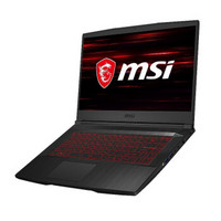 MSI 微星 侠客 GF75 17.3英寸 游戏本 黑色(酷睿i7-10750H、GTX 1650Ti 4G、8GB、512GB SSD、1080P、IPS、144Hz、9S7-17F412-240)