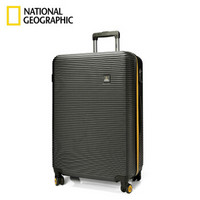 国家地理NATIONAL GEOGRAPHI超轻密码拉杆箱万向轮旅行箱24寸行李箱20寸登机箱男女 黑色 24寸
