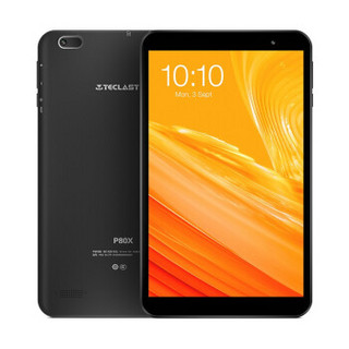 Teclast 台电 P80X 8英寸 Android 平板电脑+钢化膜(1280*800dpi、紫光展锐 SC9863A、2GB、32GB、WiFi+4G版、黑色)