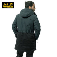 Jack Wolfskin/狼爪男装冬季新款户外防风保暖羽绒服外套1110511 1110511-6350/深灰色 S  170/92A