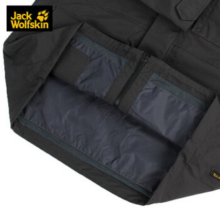 Jack wolfskin/狼爪冲锋衣男装春季新款户外防风防水透气工装冲锋衣夹克外套5118471 5118471-6350/深灰色 M 175/96A