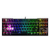 微星（MSI）GK70电竞游戏机械键盘 原厂Cherry MX轴 RGB炫彩灯光 APEX/吃鸡键盘 GK70 87键无冲Cherry红轴 黑色