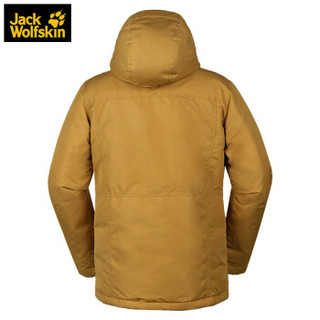 Jack Wolfskin/狼爪男装冬季新款户外防风保暖羽绒服外套1110511 5218311-5205/琥珀金 XL  185/104A