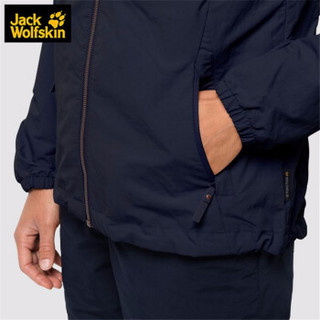 Jack Wolfskin/狼爪女装春季新款户外运动休闲登山野营防风防溅水透气外套1305961 1305961-1910/子夜蓝 S  165/88A