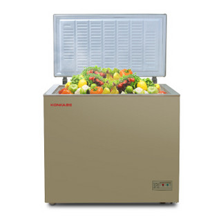 康佳（KONKA）220升卧式冰柜家用大容量商用小型冷柜冷藏冷冻转换冷冻柜BD/BC-220DTS BD/BC-220DTS